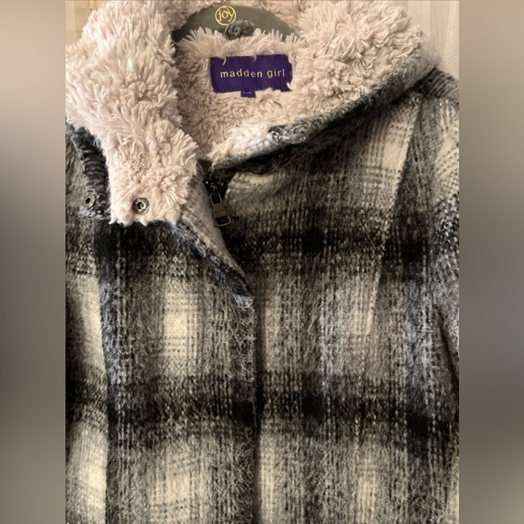 Madden Girl Jackets & Blazers - Unique Madden Girl Coat | Size L Winter Coat  Grays D1
